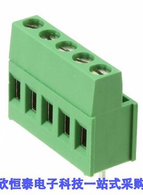 282856-5连接器 《 TERM BLK 5POS SIDE ENTRY 5MM PCB    》