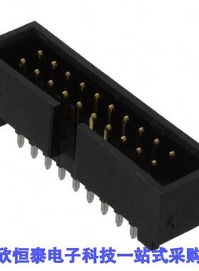 0702462002连接器 《 CONN HEADER VERT 20POS 2.54MM    》