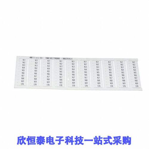 1SNK140172R0000连接器 《 SNK PRE-PRINTED    》