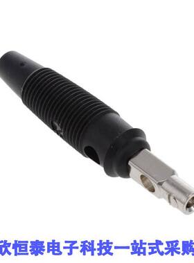 930726100连接器 《 TEST PLUG BLK 4MM PIN INSUL SCRE    》