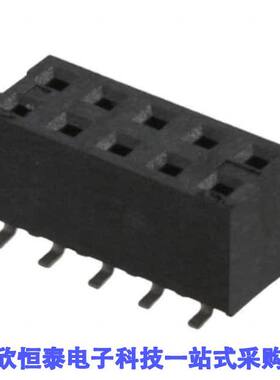 0791098604连接器 《 CONN RCPT 10POS 0.079 GOLD SMD    》