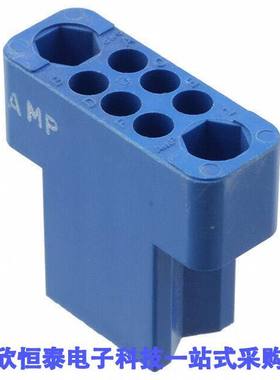 202758-3连接器 《 CONN 6POS BLUE PNL MNT    》