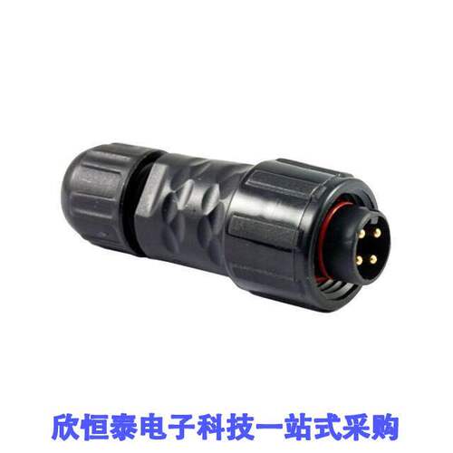 22004111-01连接器 《 STANDARD SERIES 4PIN MALE PLUG W    》