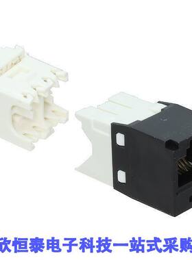 CJK688TGBL连接器 《 MINI-COM KEYED MODULE, CAT 6, UT    》