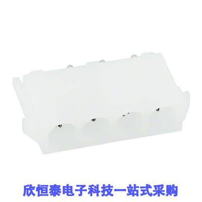 641967-1连接器 《 CONN HEADER VERT 4POS 6.35MM    》