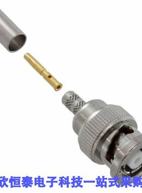 112514RP连接器 《 CONN RP-BNC PLUG STR 50OHM CRIMP    》