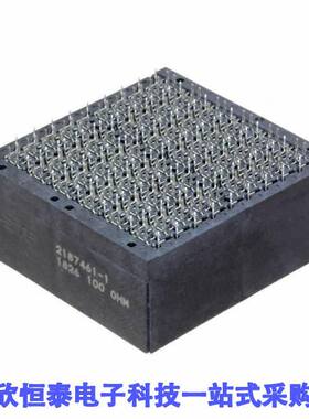 2187461-1连接器 《 SW PIR HDR BP, 100OHM, 9X6SP DEW    》