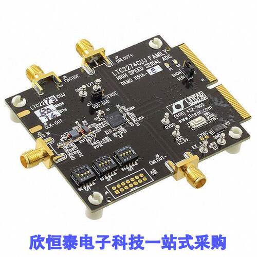 DC1151A-E开发板 《 BOARD EVAL LTC2273CUJ    》