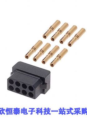 M80-8880805连接器 《 CONN RCPT 8P CRIMP 24-28AWG GOLD    》