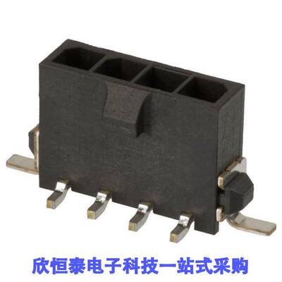 2-1445096-4连接器 《 CONN HEADER SMD 4POS 3MM    》
