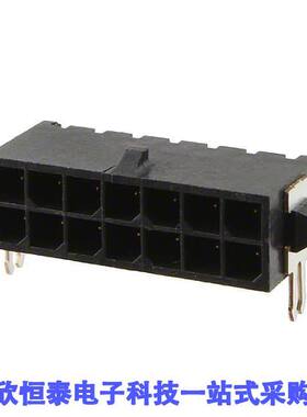 4-794626-4连接器 《 CONN HEADER SMD R/A 14POS 3MM    》