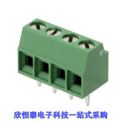 1546551-4连接器 《 TERM BLK 4POS SIDE ENT 3.5MM PCB    》
