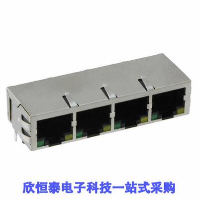 JX80-0022NL连接器 《 CONN MAGJA【 4PORT 100 BASE-TX    》