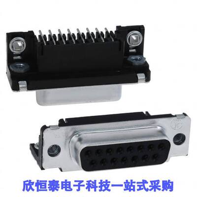 5747845-3连接器 《 CONN D-SUB RCPT 15POS R/A SOLDER    》