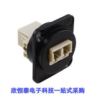 EHLC2M连接器 《 CONN COUPLER RCPT LC-LC DUPLEX    》