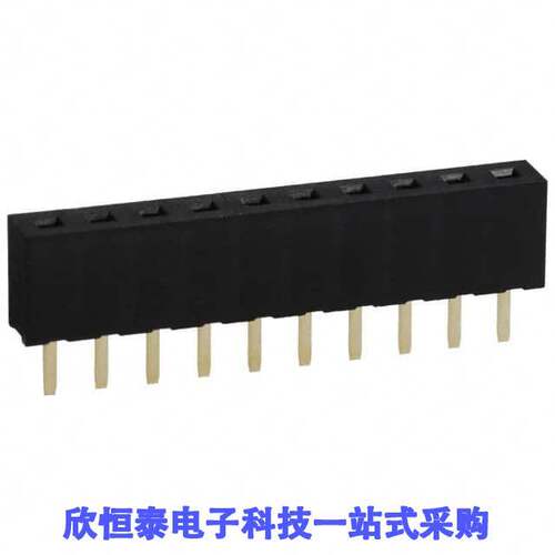 NPPN101BFCN-RC连接器 《 CONN HDR 10POS 0.079 GOLD PCB    》