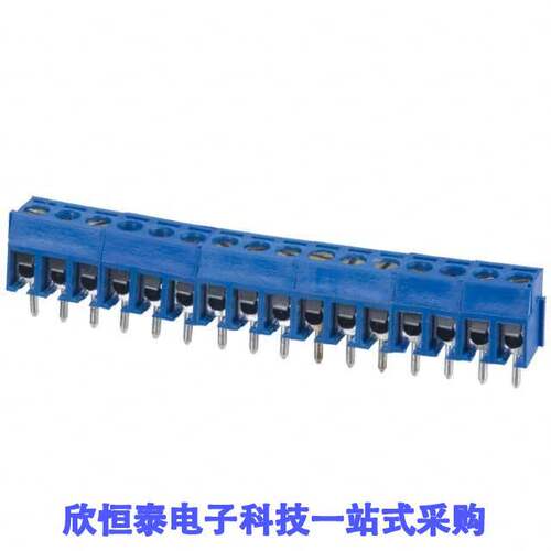 OSTTE160161连接器 《 TERM BLK 16P SIDE ENT 3.5MM PCB    》