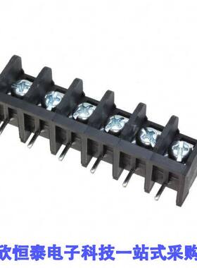 6PCR-06-006连接器 《 CONN BARRIER STRIP 6CIRC 0.375