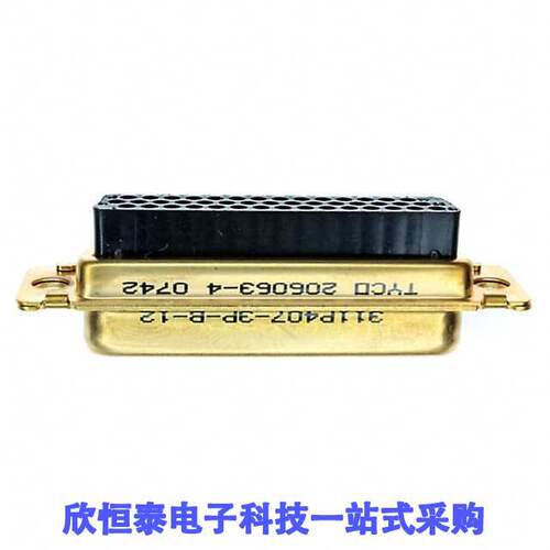 206063-4连接器 《 CONN D-SUB HD HOUSING PLUG 44POS    》