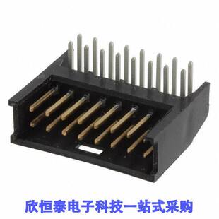 280390-2连接器 《 CONN HEADER R/A 16POS 2.54MM 》