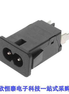 5008.2010连接器 《 PWR ENT RCPT IEC320-C8 PANEL QC    》