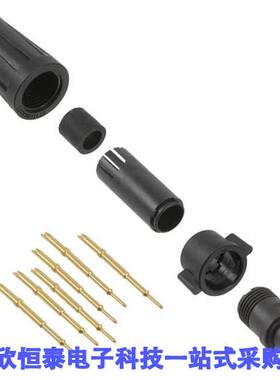 EN2C6M26G2W连接器 《 CONN PLUG MALE 6POS GOLD    》