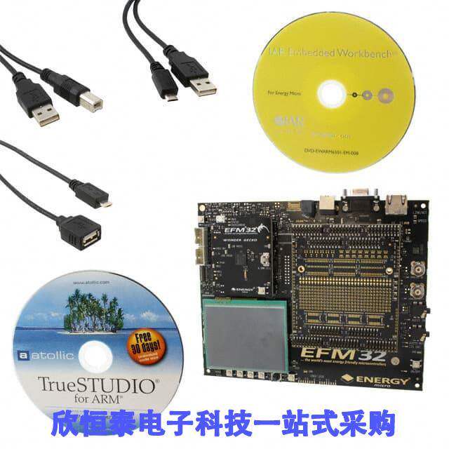 EFM32WG-DK3850开发板 《 EFM32WG990F256 EVAL BRD 》