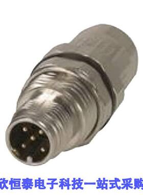 21038211525连接器 《 CONN PLG M12 SLIM MALE 4P PNL MT    》