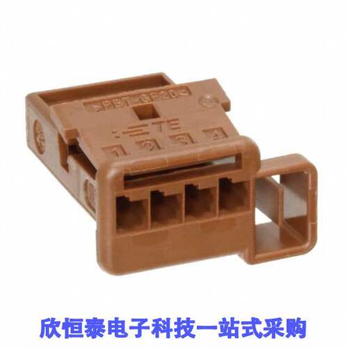 1379029-6连接器 《 CONN RCPT HSG 4POS 2.54MM    》