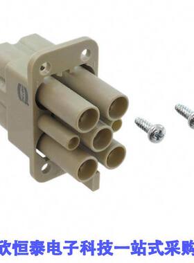 09120062766连接器 《 INSERT FEMALE 4+2POS+1GND SCREW    》