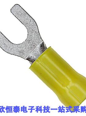 2-34176-1连接器 《 CONN SPADE TERM 10-12AWG #10 YEL    》