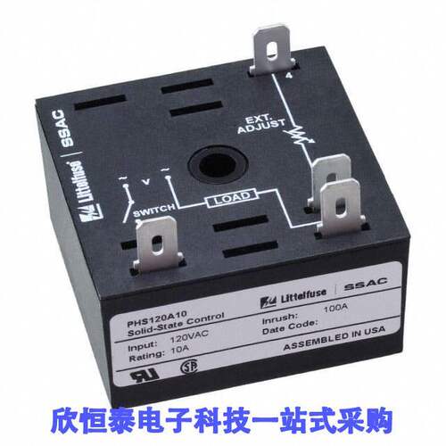 PHS120A10继电器 《 SSR RELAY SPST-NO 10A    》