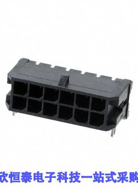 0430451207连接器 《 CONN HEADER SMD R/A 12POS 3MM    》