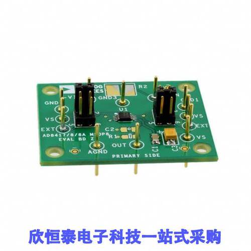 AD8418-EVALZ开发板 《 EVAL BOARD CURR SENSE AMP AD8418    》