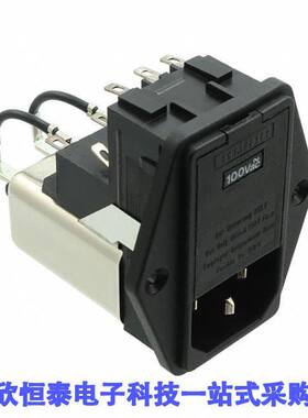 FN379-4-21连接器 《 PWR ENT MOD RCPT IEC320-C14 PNL    》