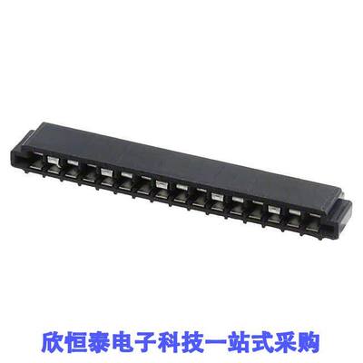 6-520314-6连接器 《 CONN FFC TOP 16POS 2.54MM R/A    》