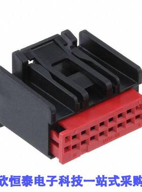 0307001168连接器 《 CONN RCPT HSG 16POS 2.54MM    》