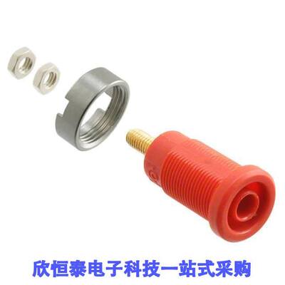 72912-2连接器 《 CONN BANANA JA【 THRD RED    》