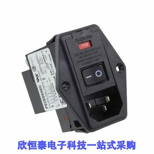 PE0SSSH60连接器 《 PWR ENT MOD RCPT IEC320-C14 PNL    》