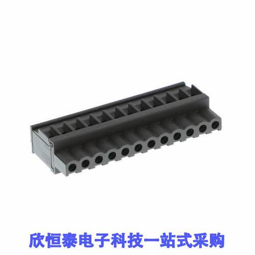 1-2213934-2连接器 《 SMT TB PERP PLUG, 5.0MM, 12 POS    》