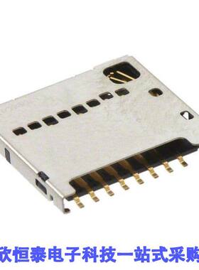 1040310811连接器 《 CONN MICRO SD CARD PUSH-PULL R/A    》