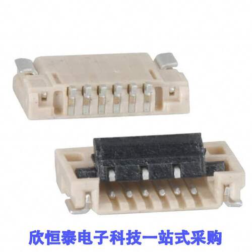 0514410693连接器 《 CONN FFC BOTTOM 6POS 0.50MM R/A    》