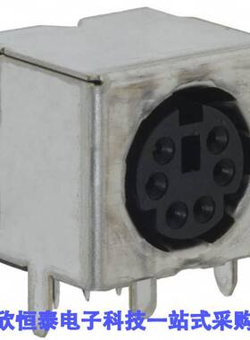 5749266-1连接器 《 CONN RCPT FMALE MINI DIN 6P SLDR    》