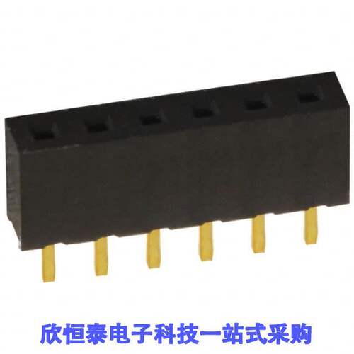 NPPN061BFCN-RC连接器 《 CONN HDR 6POS 0.079 GOLD PCB    》