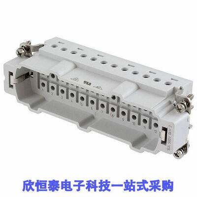 2-1103640-3连接器 《 INSERT MALE 24POS+1GND CRIMP    》