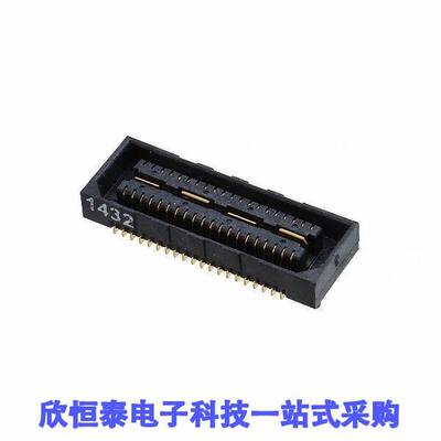 2-1658043-1连接器 《 CONN RCPT 40POS SMD GOLD    》