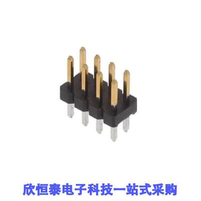 2842127-4连接器 《 8P,2MM,BRK HDR,DRVT,2.8,0.38AU,T    》