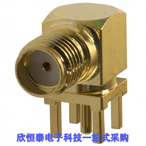 901-143-6RFX连接器 《 CONN SMA JA【 R/A 50 OHM PCB    》