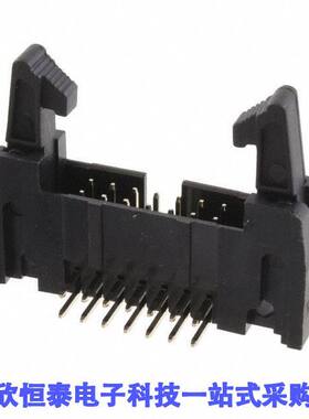 MHR-14-HUAL连接器 《 CONN HEADER R/A 14POS 2.54MM    》