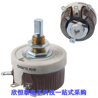RHS8R0E电位计 《 POT 8 OHM 25W WIREWOUND LINEAR    》